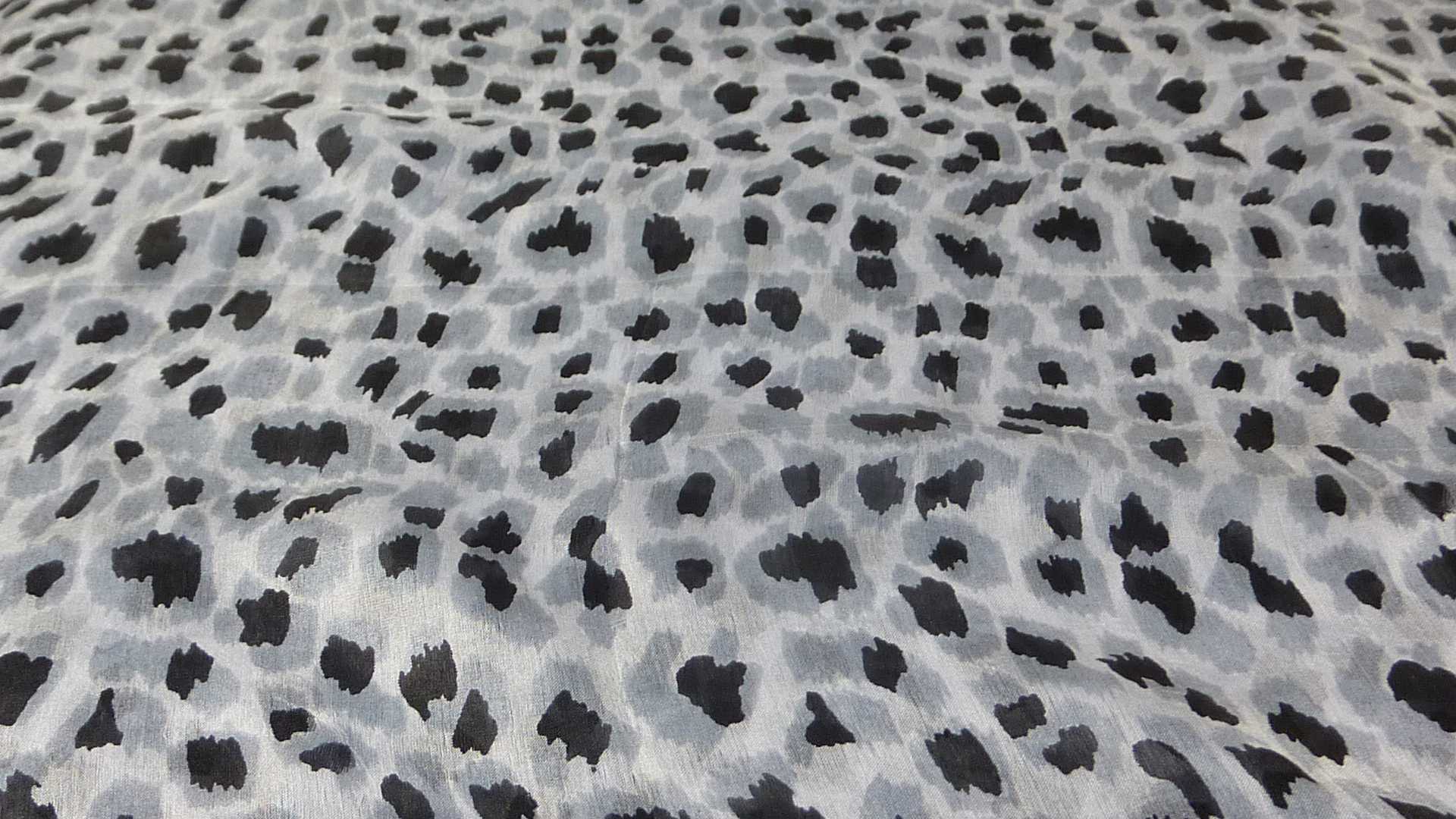 Mulberry Silk Contemporary Square Scarf Tiracol Charcoal by Pashmina & Silk