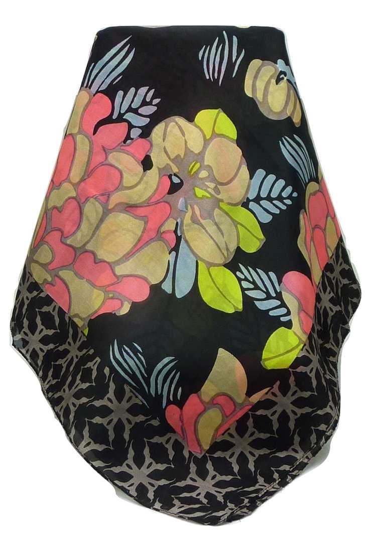 Sciarpa Quadrata Contemporary Seta di Gelso Talatal Peach da Pashmina & Silk