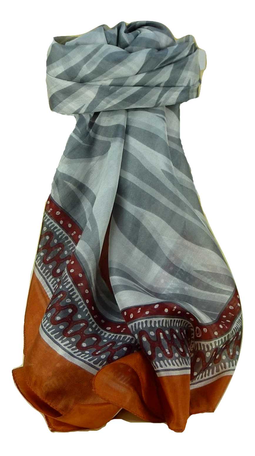 Sciarpa Quadrata Contemporary Seta di Gelso Ita Marigold da Pashmina & Silk