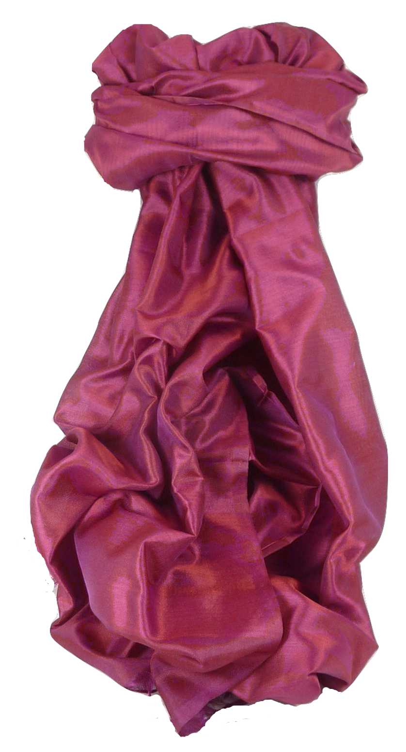 Varanasi Sciarpa di Seta Heritage Mittal 4 Carnation da Pashmina & Silk