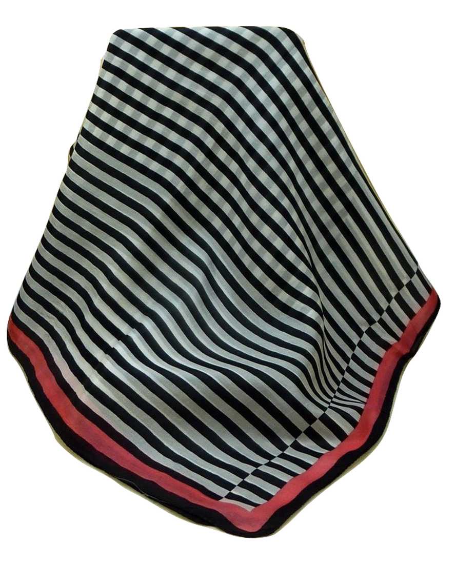 Sciarpa Quadrata Contemporary Seta di Gelso Betwar Multicolor da Pashmina & Silk