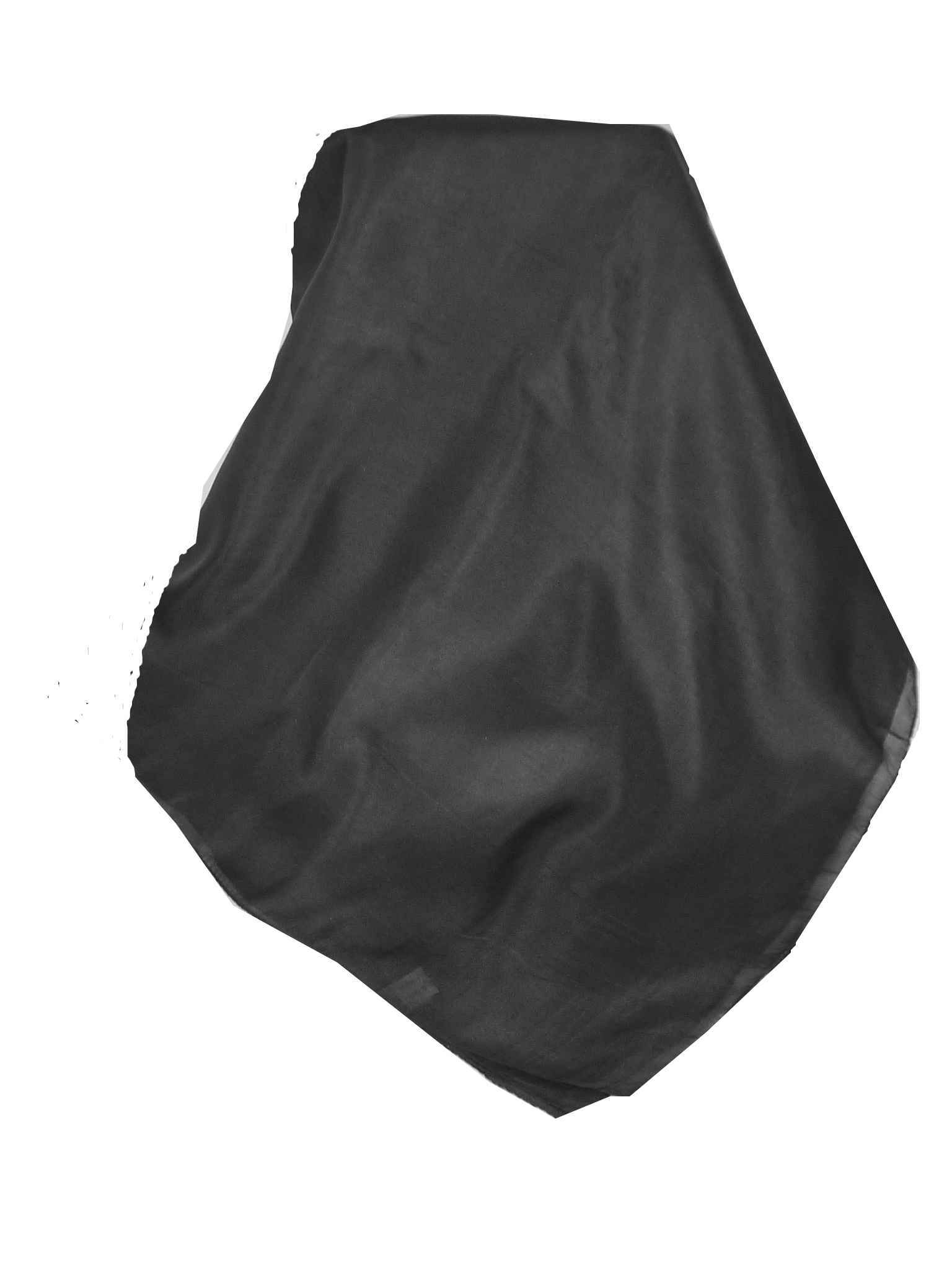 Tradizionale Sciarpa Lunga Seta di Gelso Black  da Pashmina & Silk