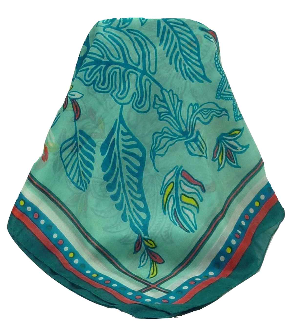 Sciarpa Quadrata Contemporary Seta di Gelso Barak Blue da Pashmina & Silk