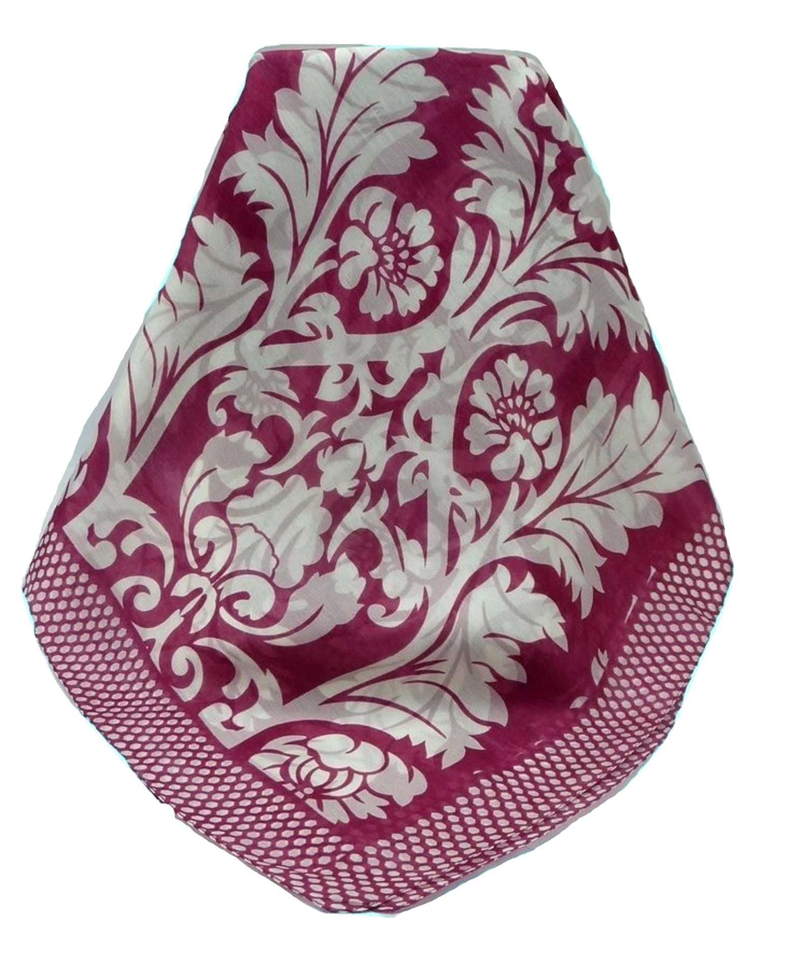 Sciarpa Quadrata Contemporary Seta di Gelso Sindhi Ruby da Pashmina & Silk