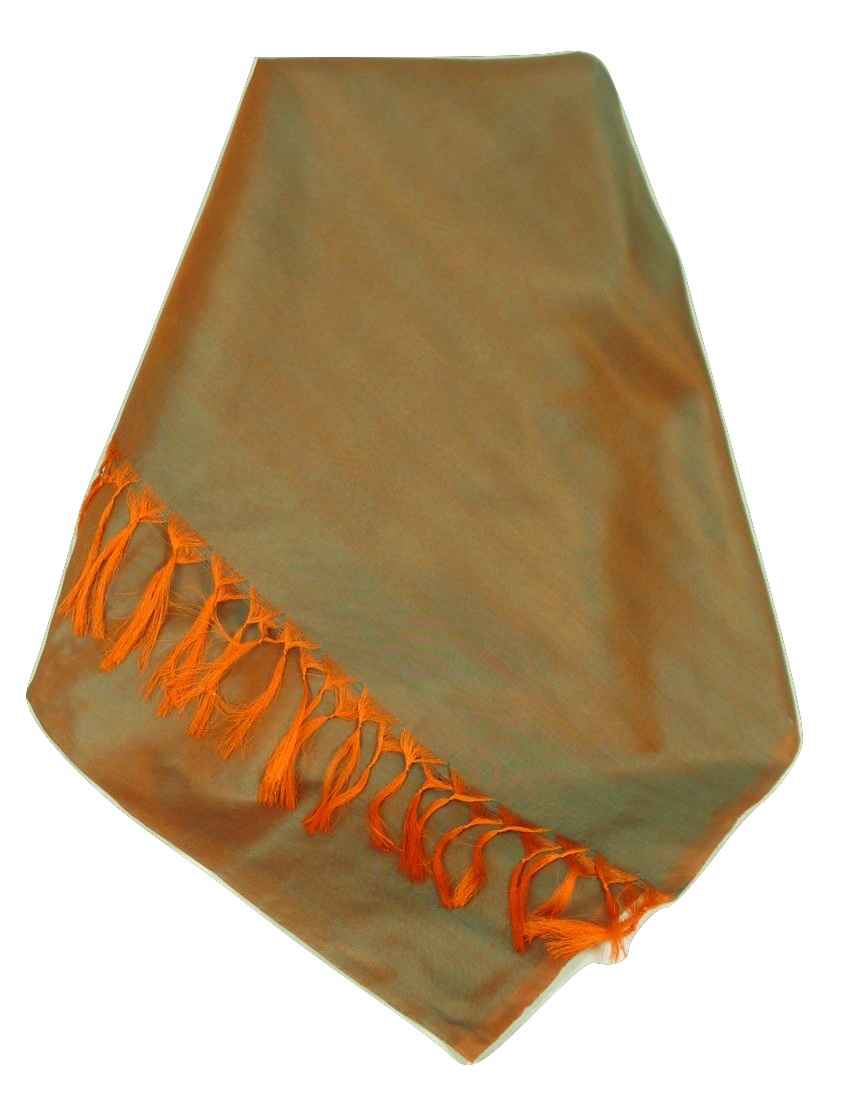 Varanasi Sciarpa di Seta Heritage Madan 2 Jade da Pashmina & Silk