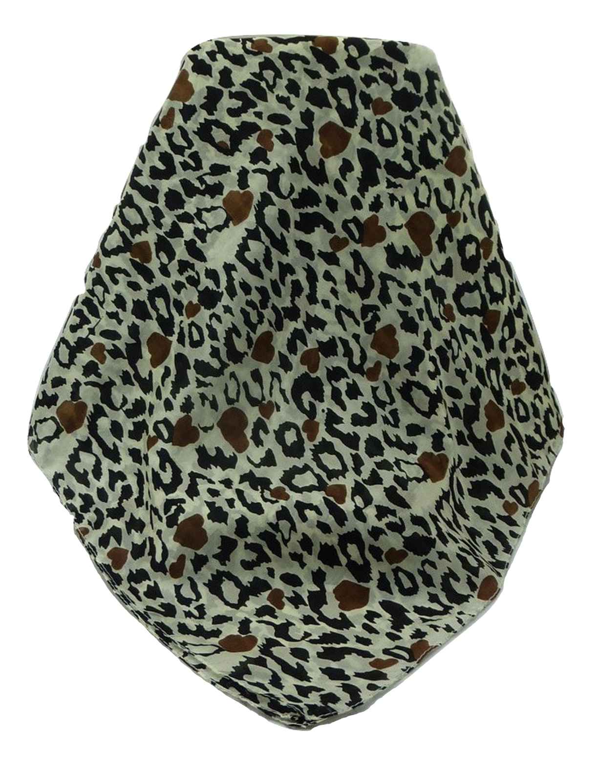 Mulberry Silk Contemporary Square Scarf Mandori Black by Pashmina & Silk