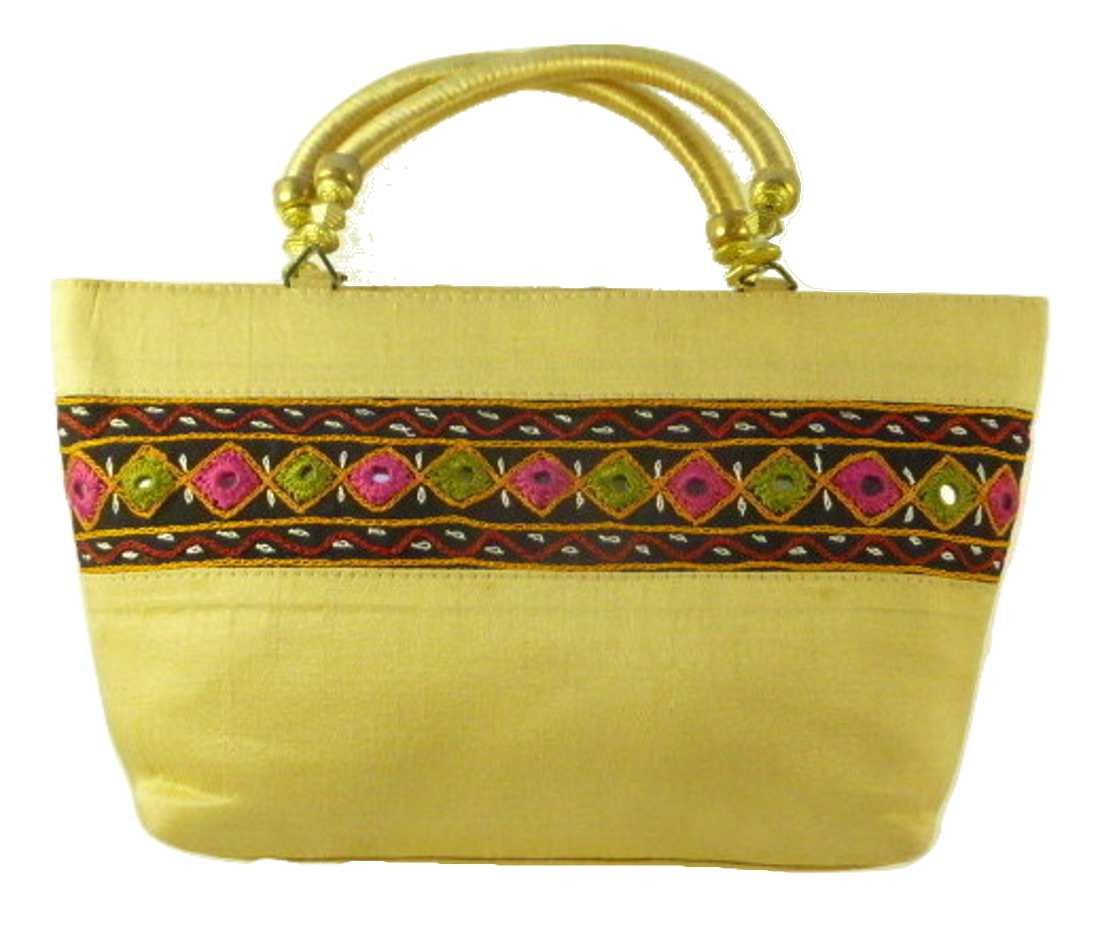 Silk Handbag Divya 07 Silk Sauvage at Pashmina & Silk