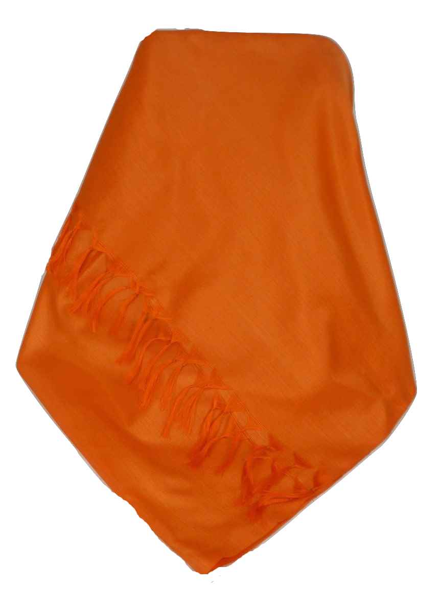Varanasi Sciarpa di Seta Heritage Madan 8 Umber da Pashmina & Silk