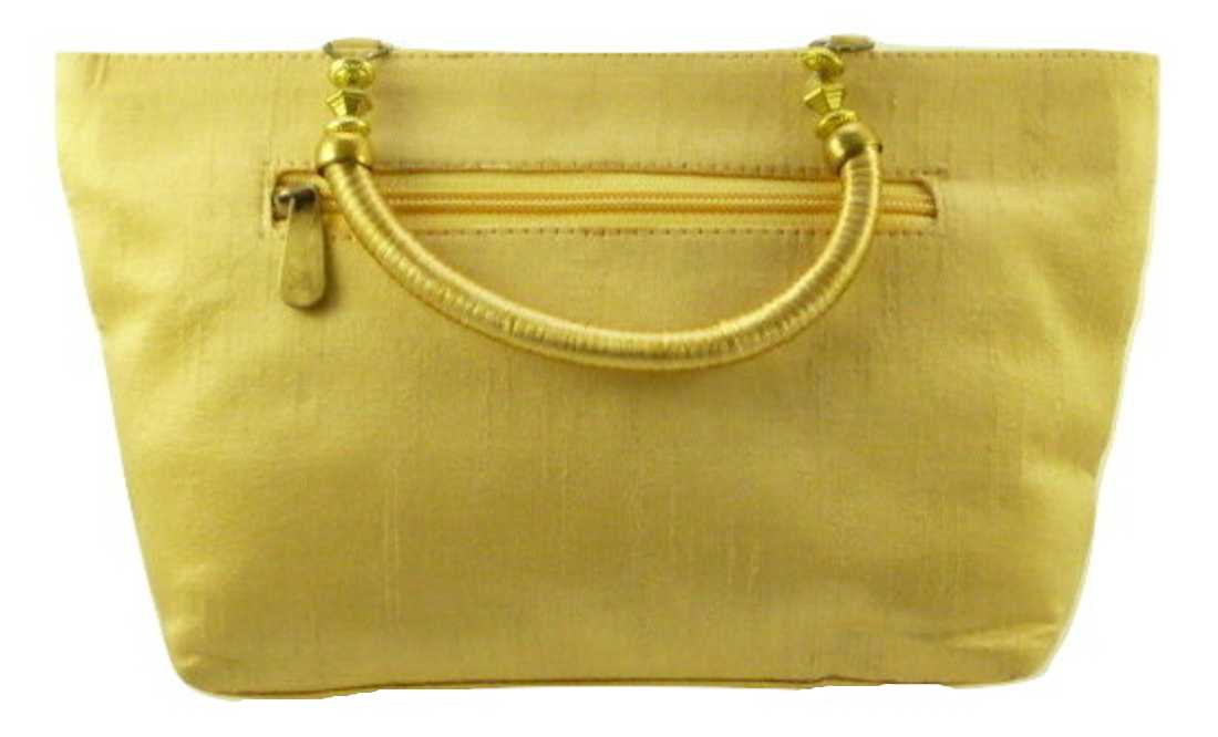 Silk Handbag Divya 08 Silk Sauvage at Pashmina & Silk