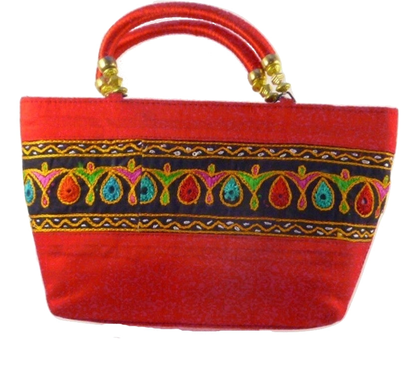 Silk Handbag Divya 04 Silk Sauvage at Pashmina & Silk