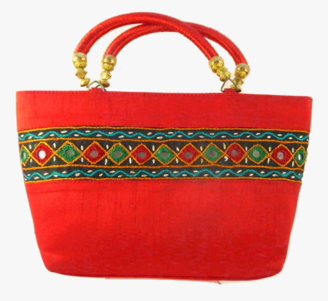 Silk Handbag Divya 05 Silk Sauvage at Pashmina & Silk