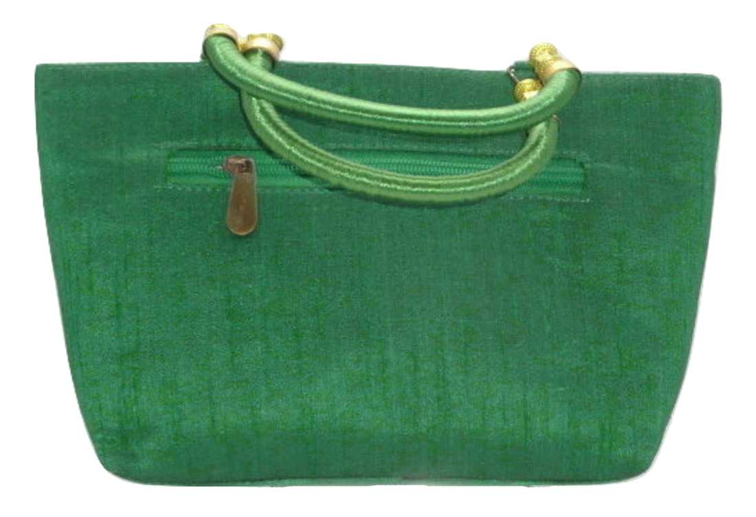 Silk Handbag Divya 13 Silk Sauvage at Pashmina & Silk