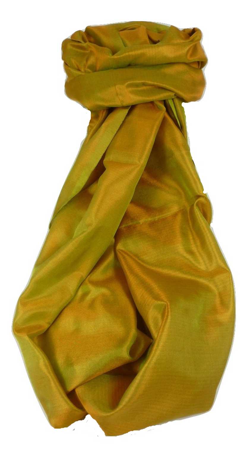 Varanasi Sciarpa di Seta Heritage Jana 4 Gold da Pashmina & Silk