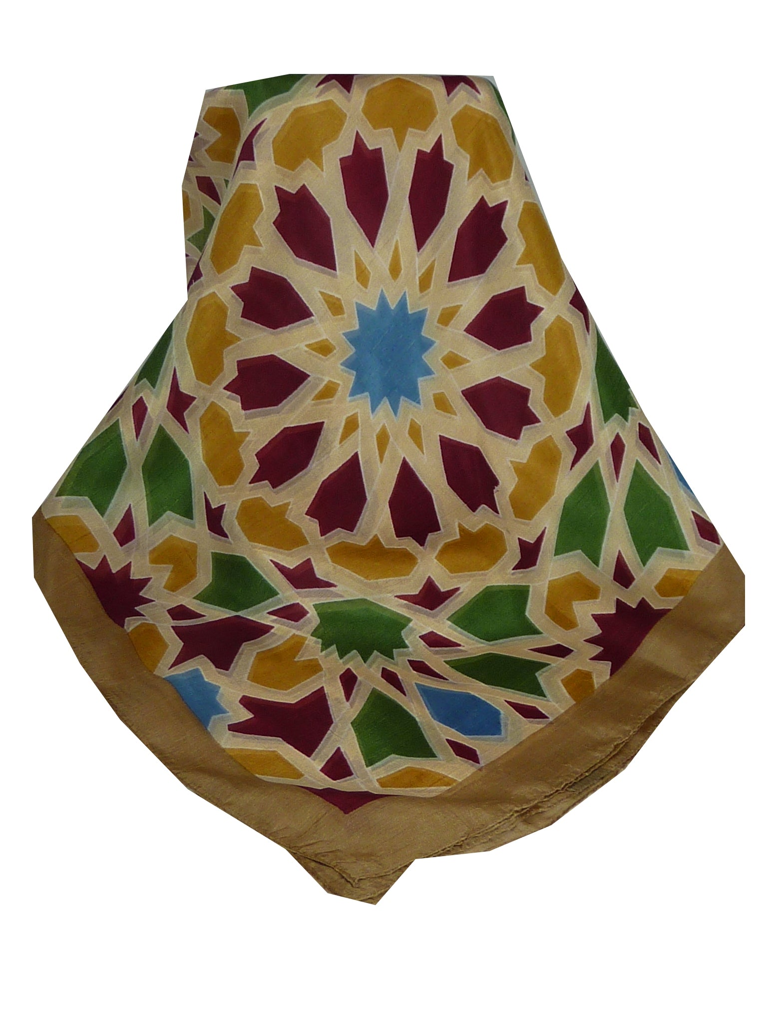 Echarpe Soie de Mûrier Contemporary Hara Caramel de Pashmina & Silk