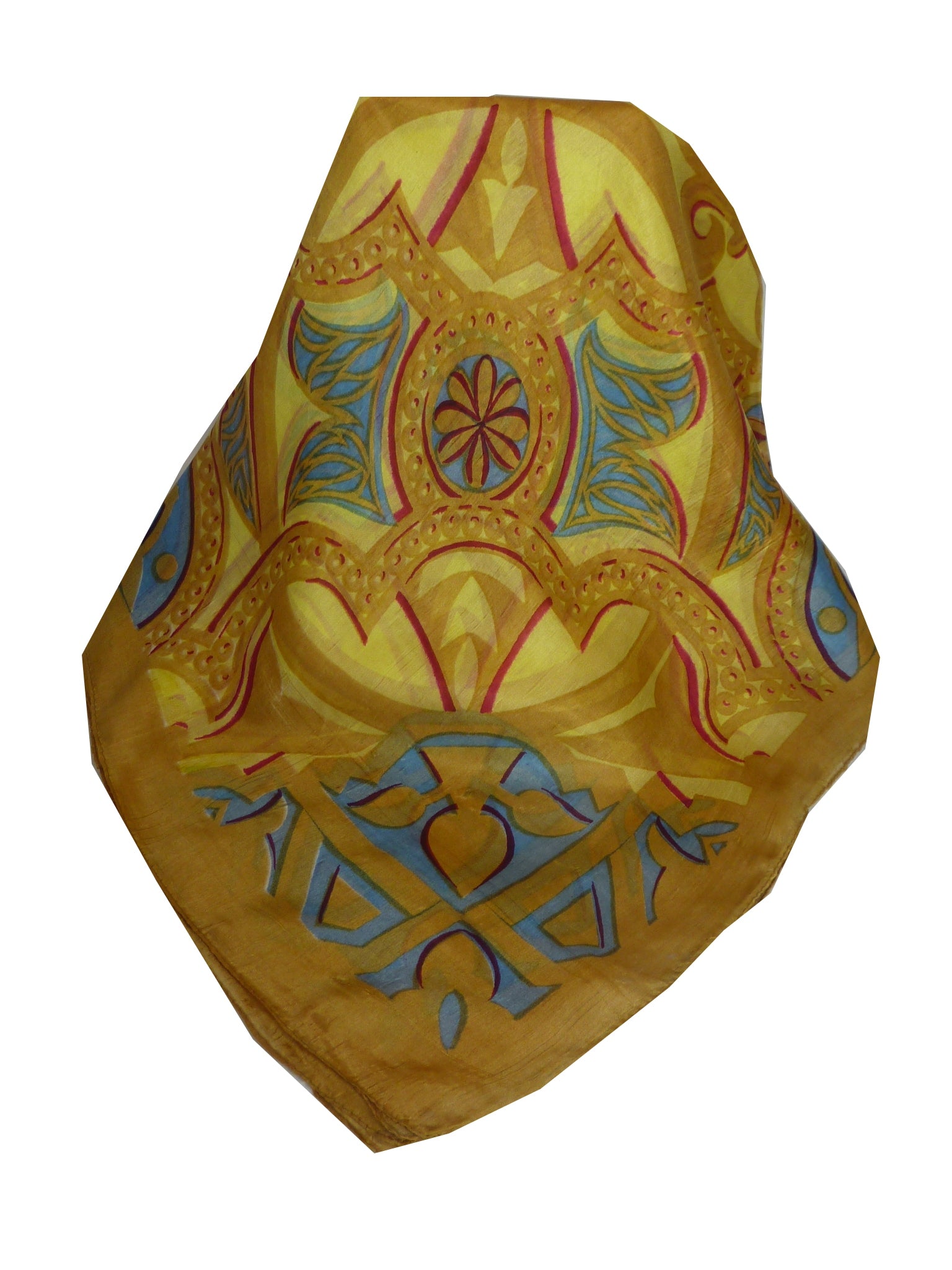 Echarpe Soie de Mûrier Contemporary Disai Caramel de Pashmina & Silk