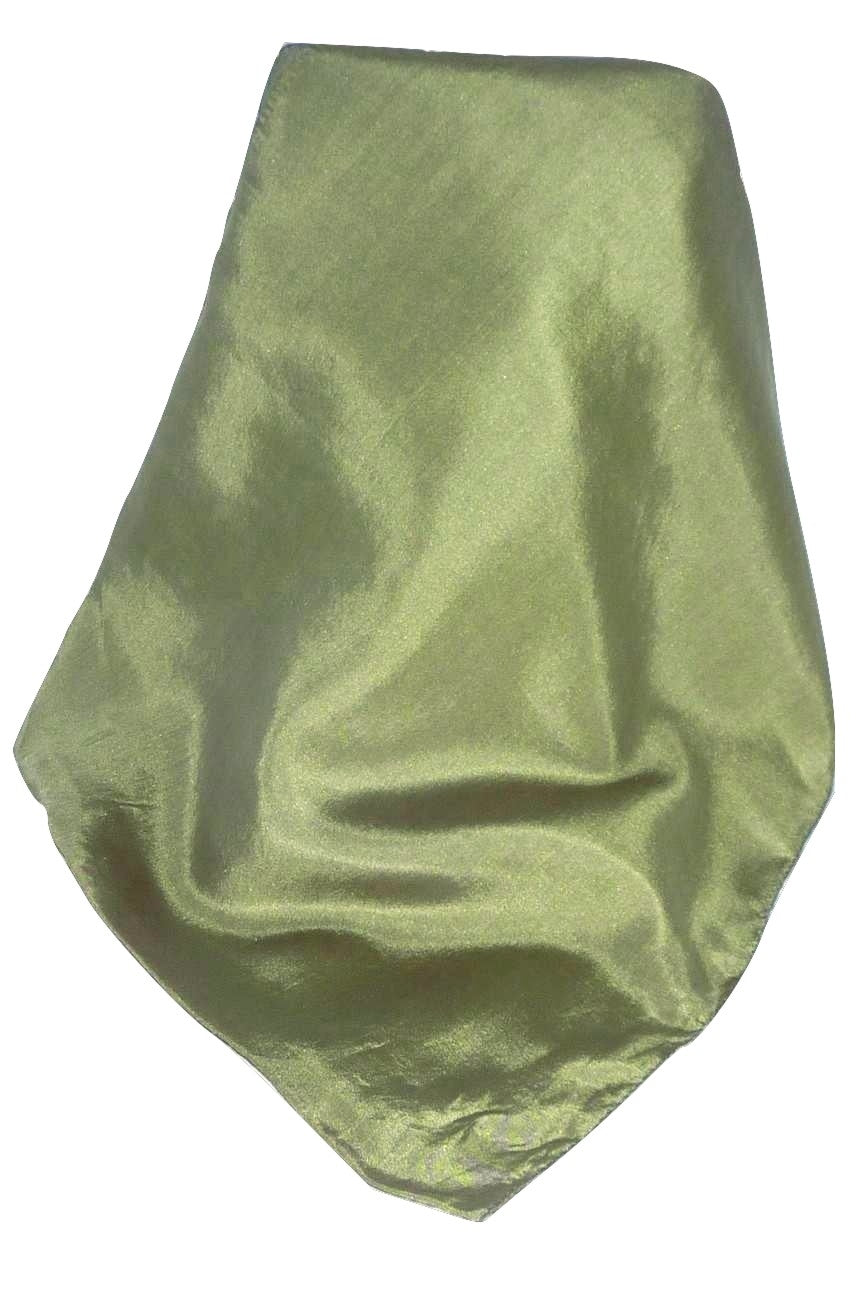 Foulard de Soie “Tabby Weave” Heritage Emerald par Pashmina & Silk