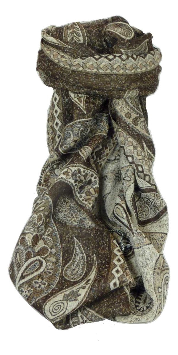Muffler Foulard ID 4003 Laine Pashmina Très Fin de la Gamme Heritage de Pashmina & Silk