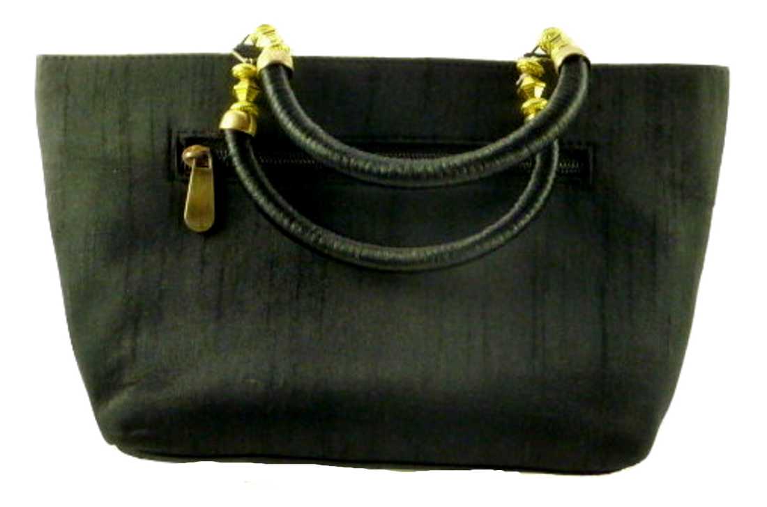 Silk Handbag Divya 02 Silk Sauvage at Pashmina & Silk