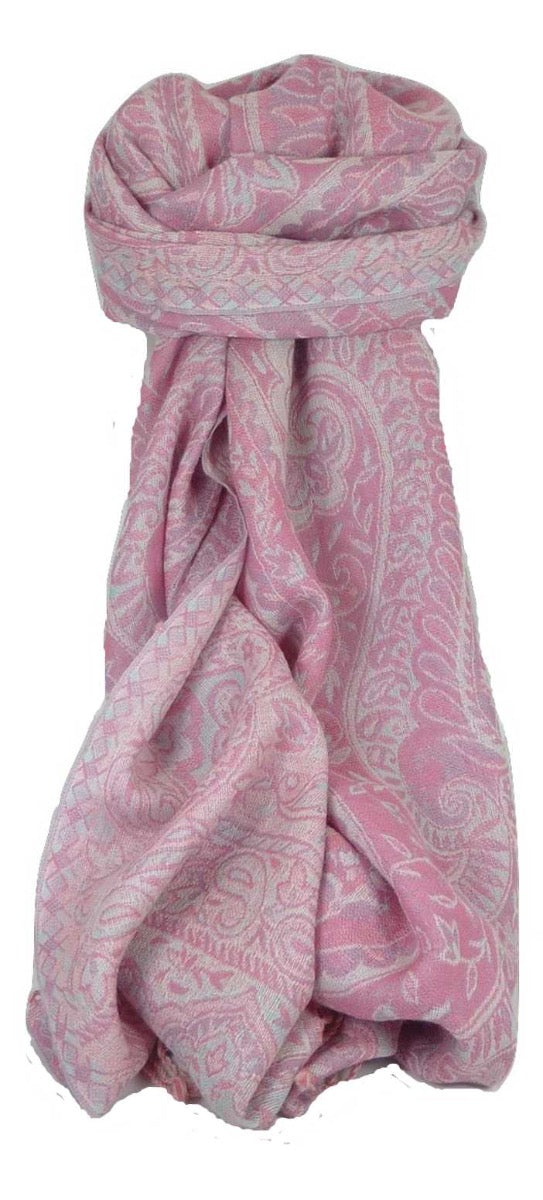 Muffler Foulard ID 4133 Laine Pashmina Très Fin de la Gamme Heritage de Pashmina & Silk
