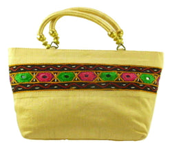 Silk Handbag Divya 06 Silk Sauvage at Pashmina & Silk