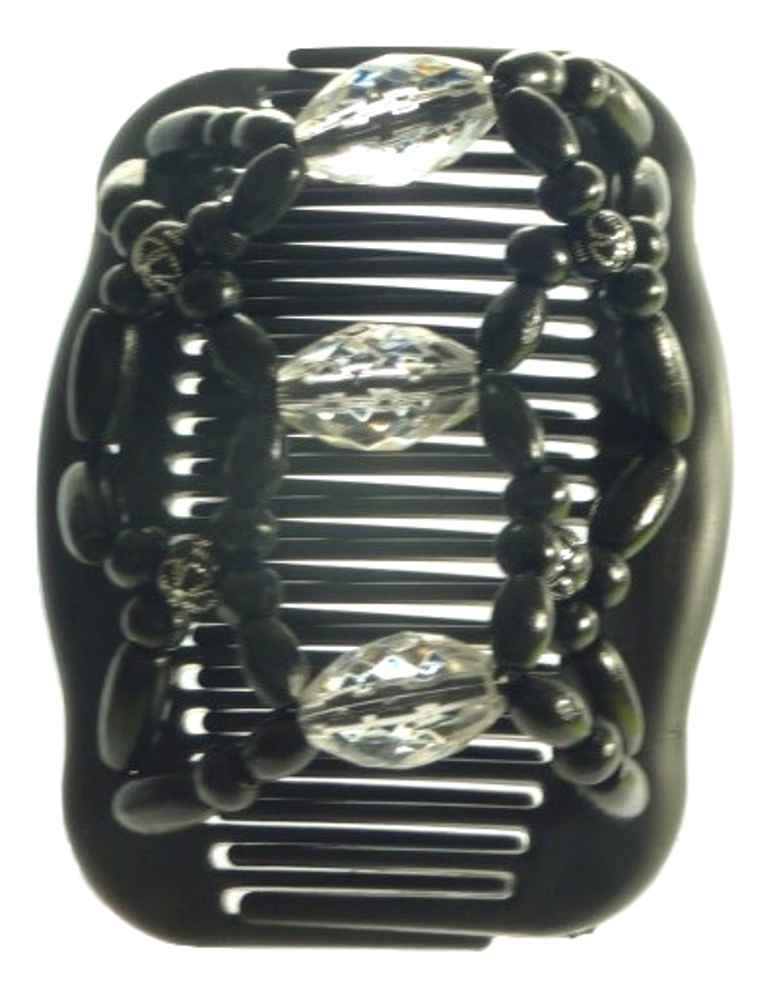 Chignon Comb 702 Black from TIKITIBOO by Pashmina & Silk