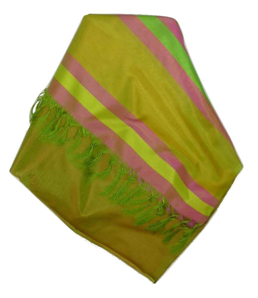 Varanasi Border Sciarpa di Seta Heritage Goswami 715 da Pashmina & Silk