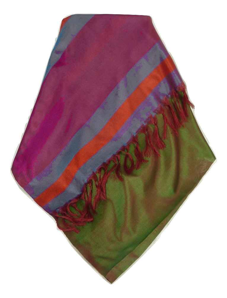 Varanasi Border Sciarpa di Seta Heritage Gupta 153 da Pashmina & Silk