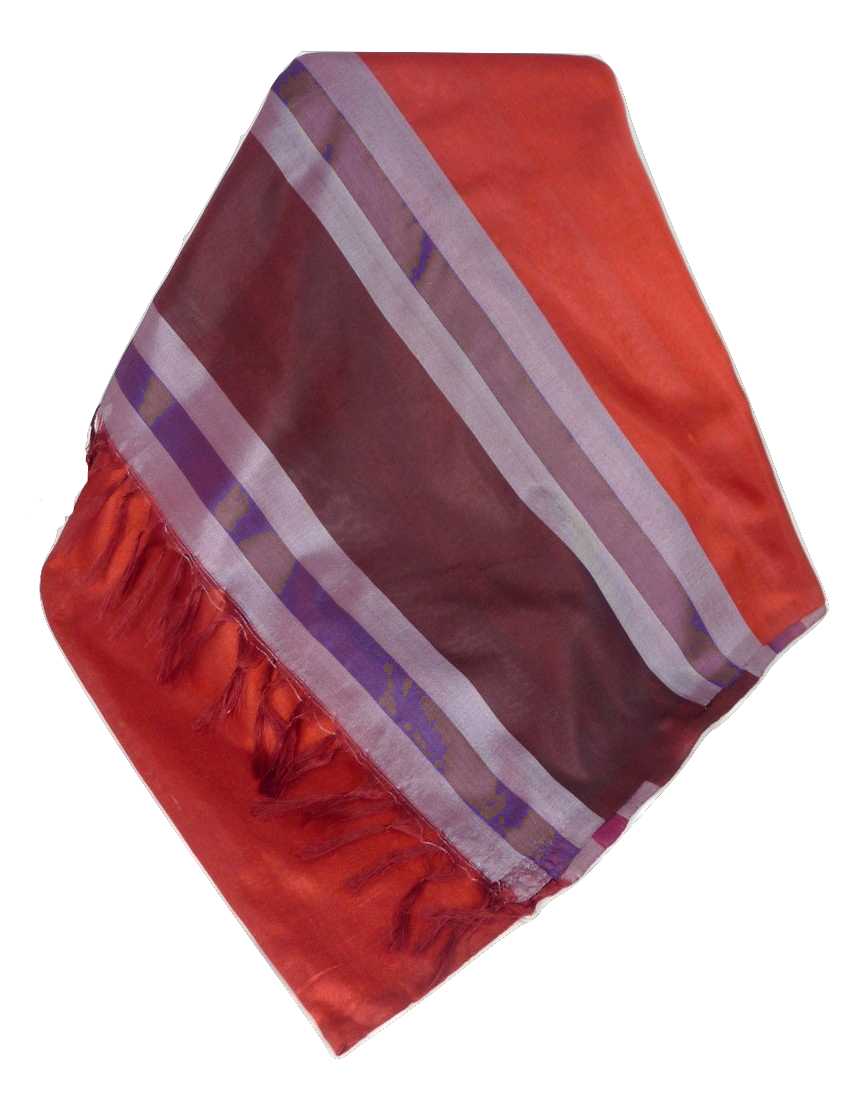Varanasi Border Sciarpa di Seta Heritage Gupta 156 da Pashmina & Silk
