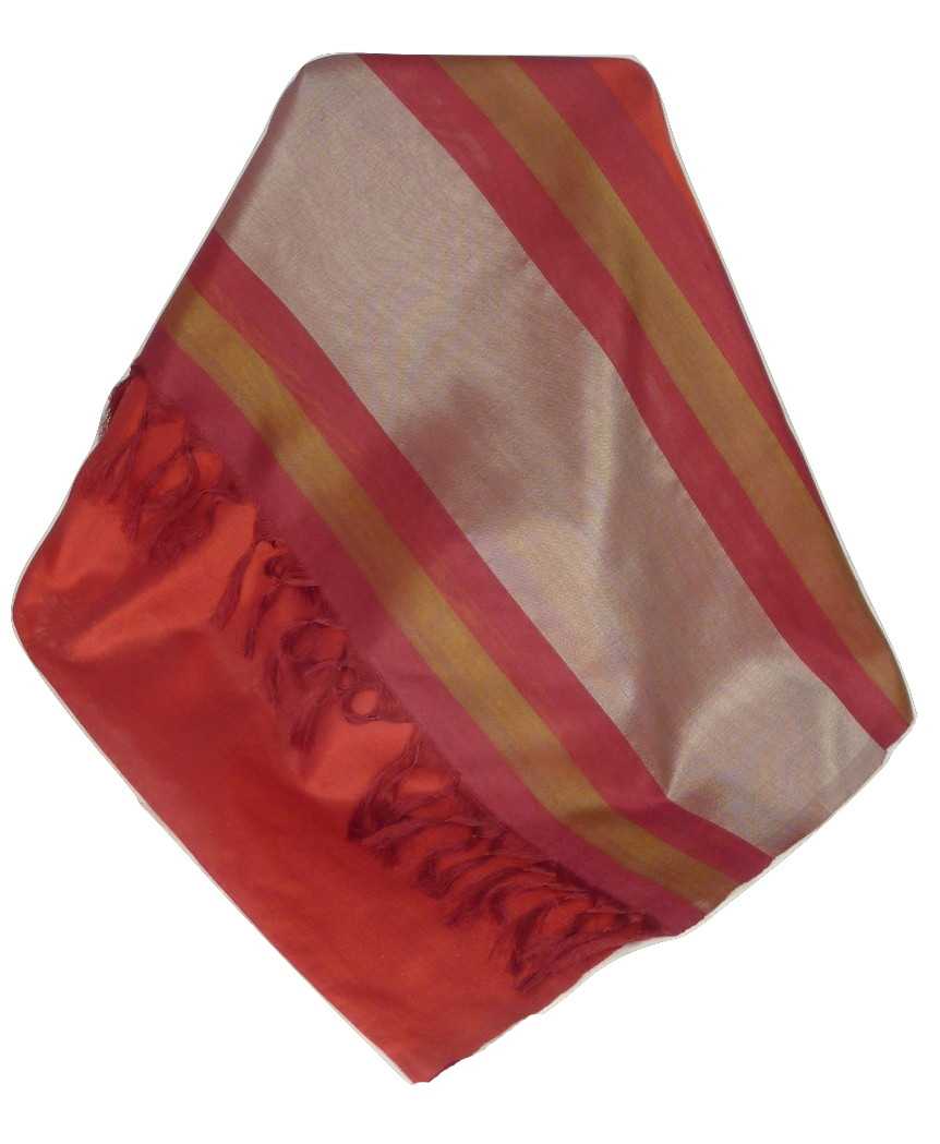 Varanasi Border Sciarpa di Seta Heritage Gupta 166 da Pashmina & Silk