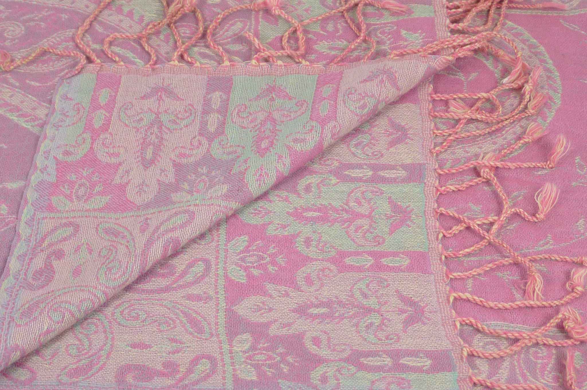 Per Uomo Muffler Sciarpa 8609 Lana Pashmina Fine di Pashmina & Silk