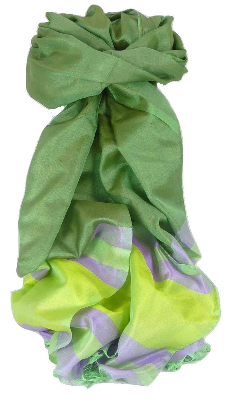 Varanasi Border Sciarpa di Seta Heritage Rajagopal 252 da Pashmina & Silk