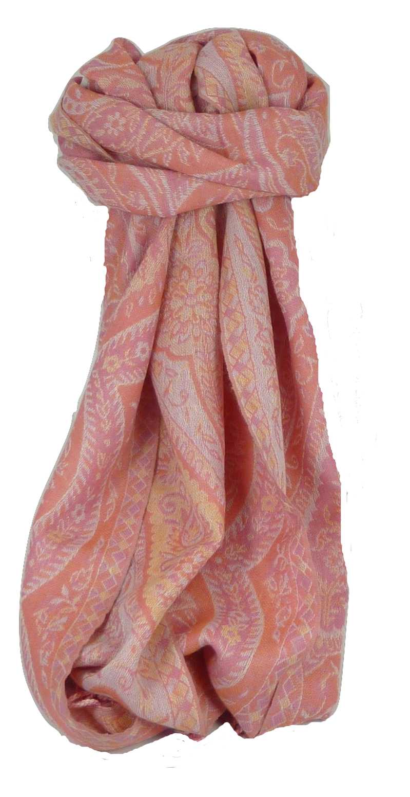 Muffler Foulard ID 7363 Laine Pashmina Très Fin de la Gamme Heritage de Pashmina & Silk