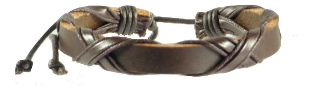 Bracelet 100% Leather  Model 602 from TICKITIBOO by Pashmina & Silk