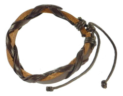 Bracelet 100% Leather  Model 602 from TICKITIBOO by Pashmina & Silk