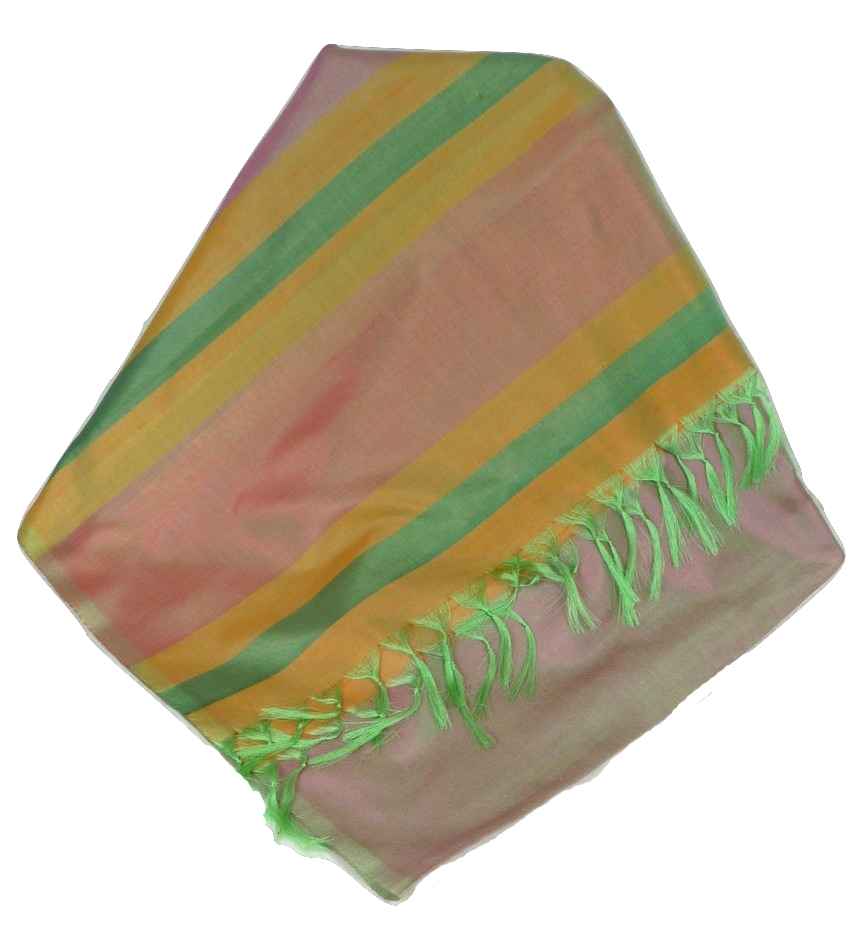 Varanasi Border Sciarpa di Seta Heritage Rajagopal 254 da Pashmina & Silk