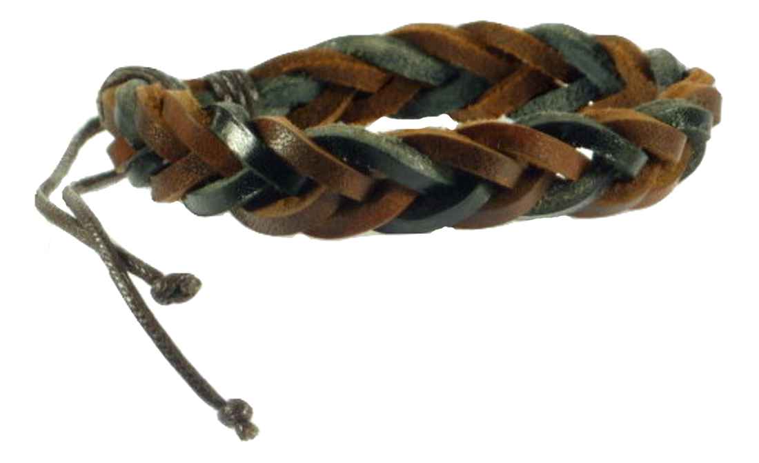 Bracelet 100% Leather  Model 604 from TICKITIBOO by Pashmina & Silk