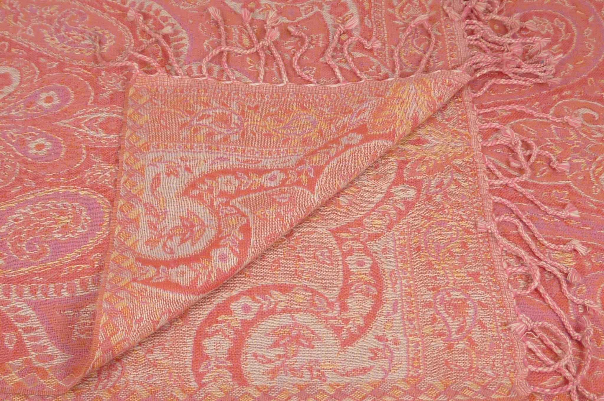 Muffler Foulard ID 7783 Laine Pashmina Très Fin de la Gamme Heritage de Pashmina & Silk