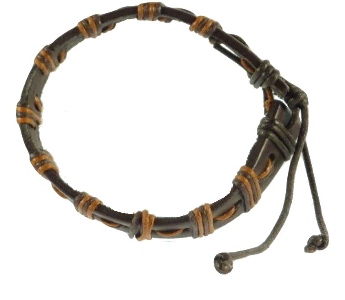 Bracelet 100% Leather  Model 605 from TICKITIBOO by Pashmina & Silk