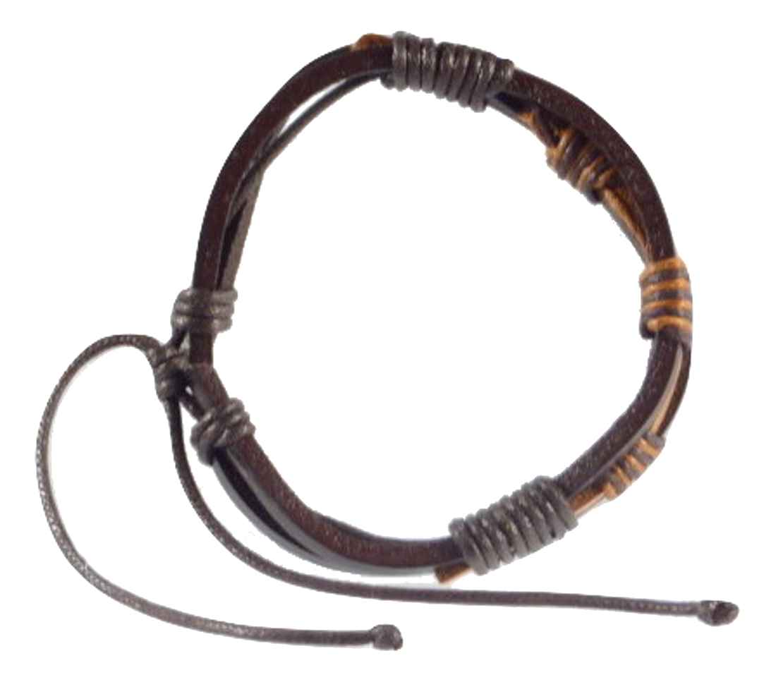 Bracelet 100% Leather  Model 606 from TICKITIBOO by Pashmina & Silk