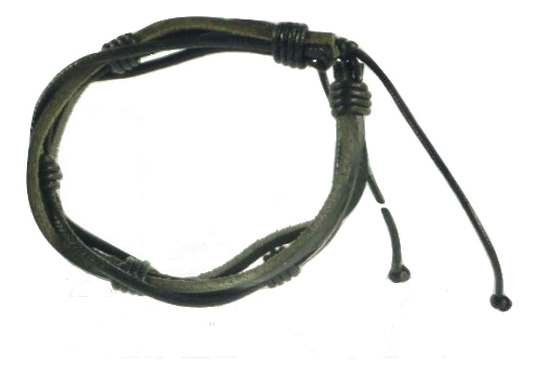 Bracelet 100% Leather  Model 607 from TICKITIBOO by Pashmina & Silk