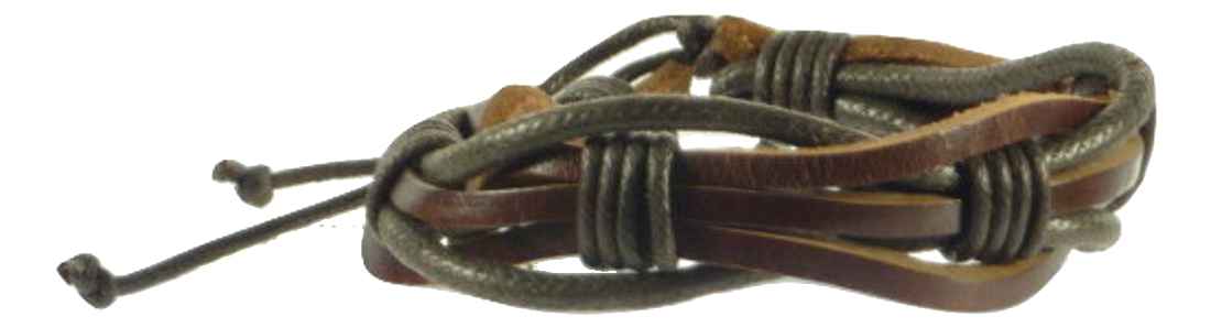 Bracelet 100% Leather  Model 609 from TICKITIBOO by Pashmina & Silk