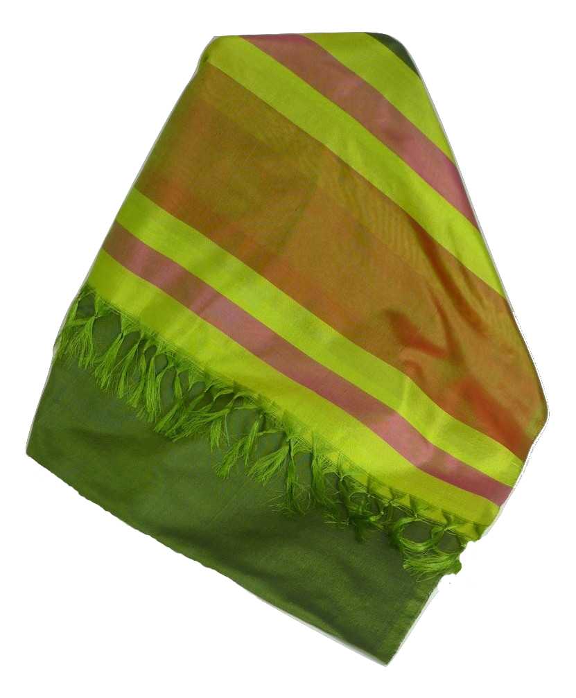 Varanasi Border Sciarpa di Seta Heritage Goswami 700 da Pashmina & Silk