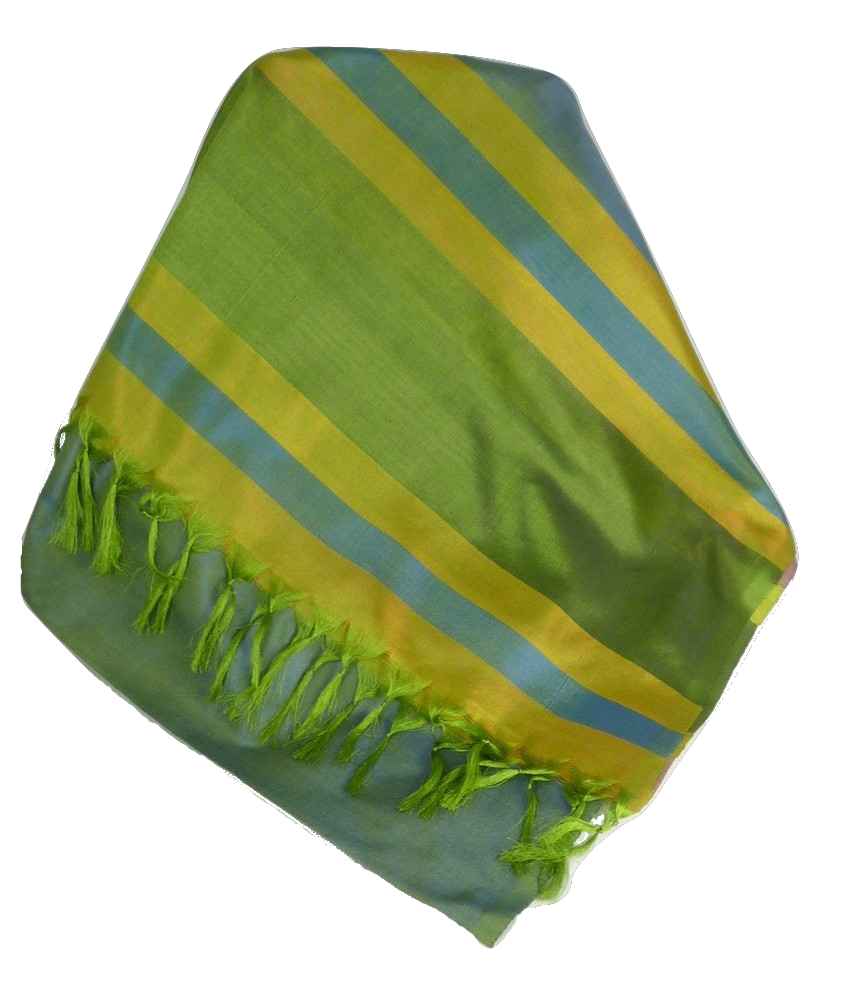 Varanasi Border Sciarpa di Seta Heritage Goswami 704 da Pashmina & Silk