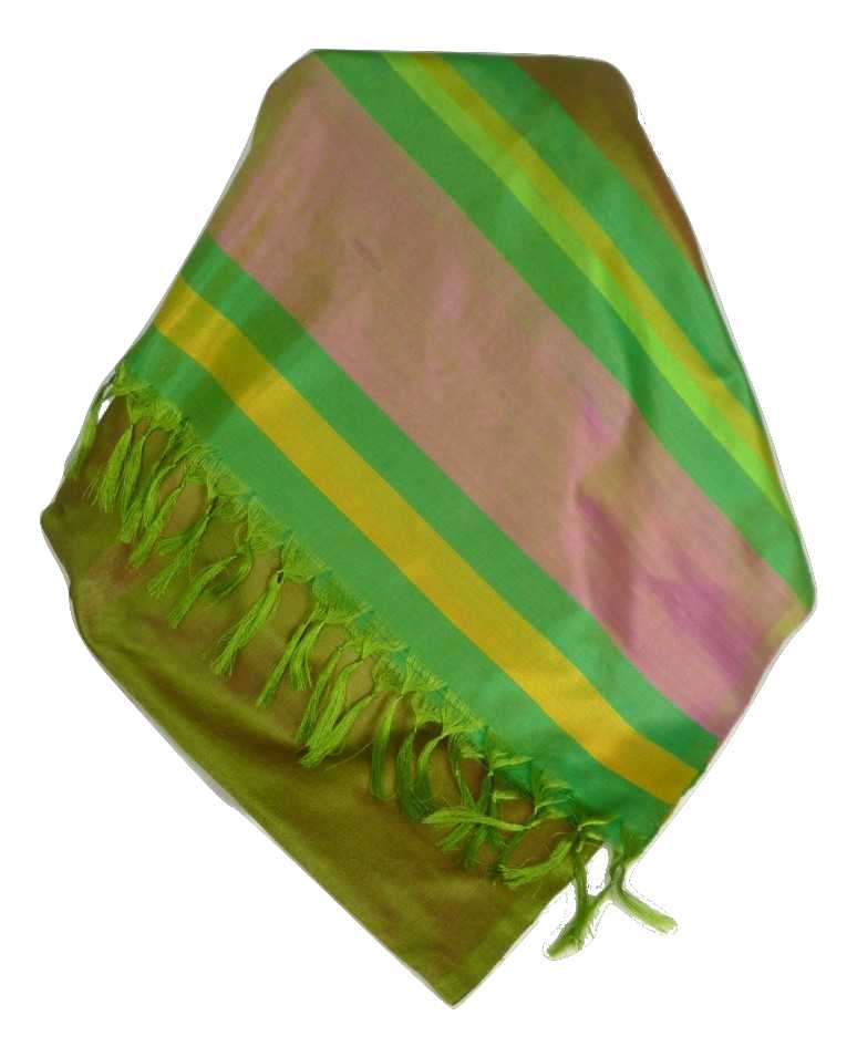 Varanasi Border Sciarpa di Seta Heritage Goswami 707 da Pashmina & Silk