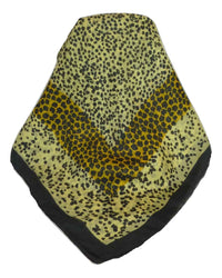 Mulberry Silk Classic Square Scarf Leopard by Pashmina & Silk
