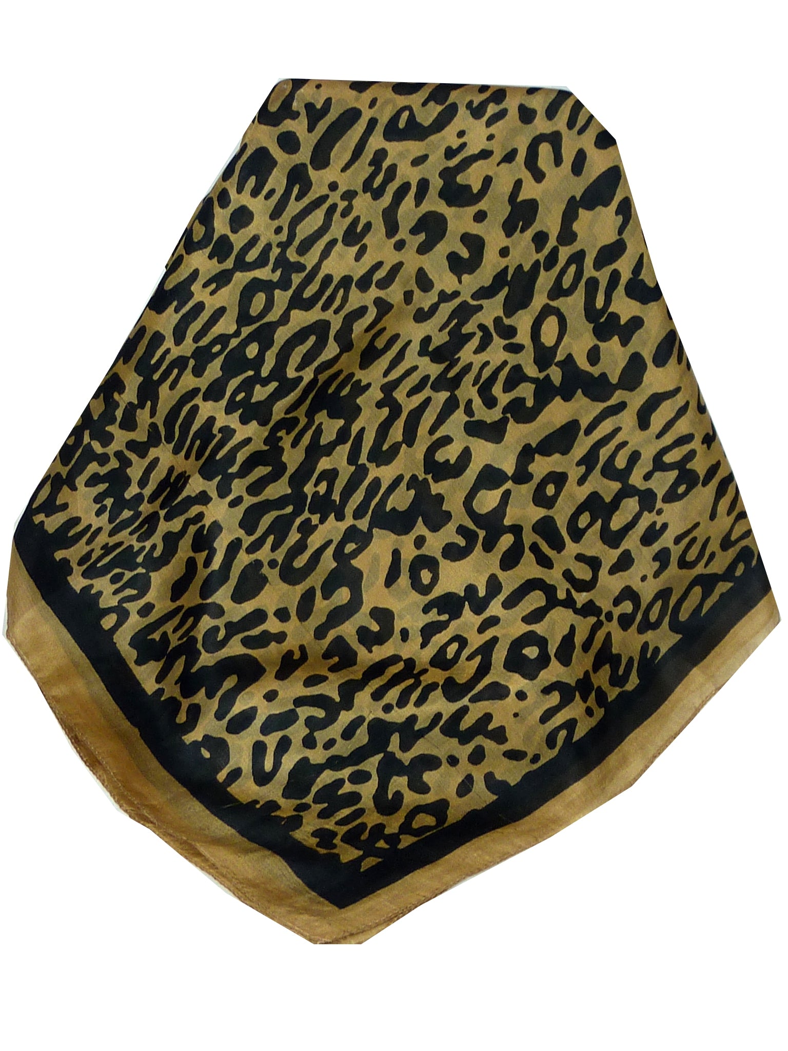 Mulberry Silk Classic Square Scarf Ocelot by Pashmina & Silk