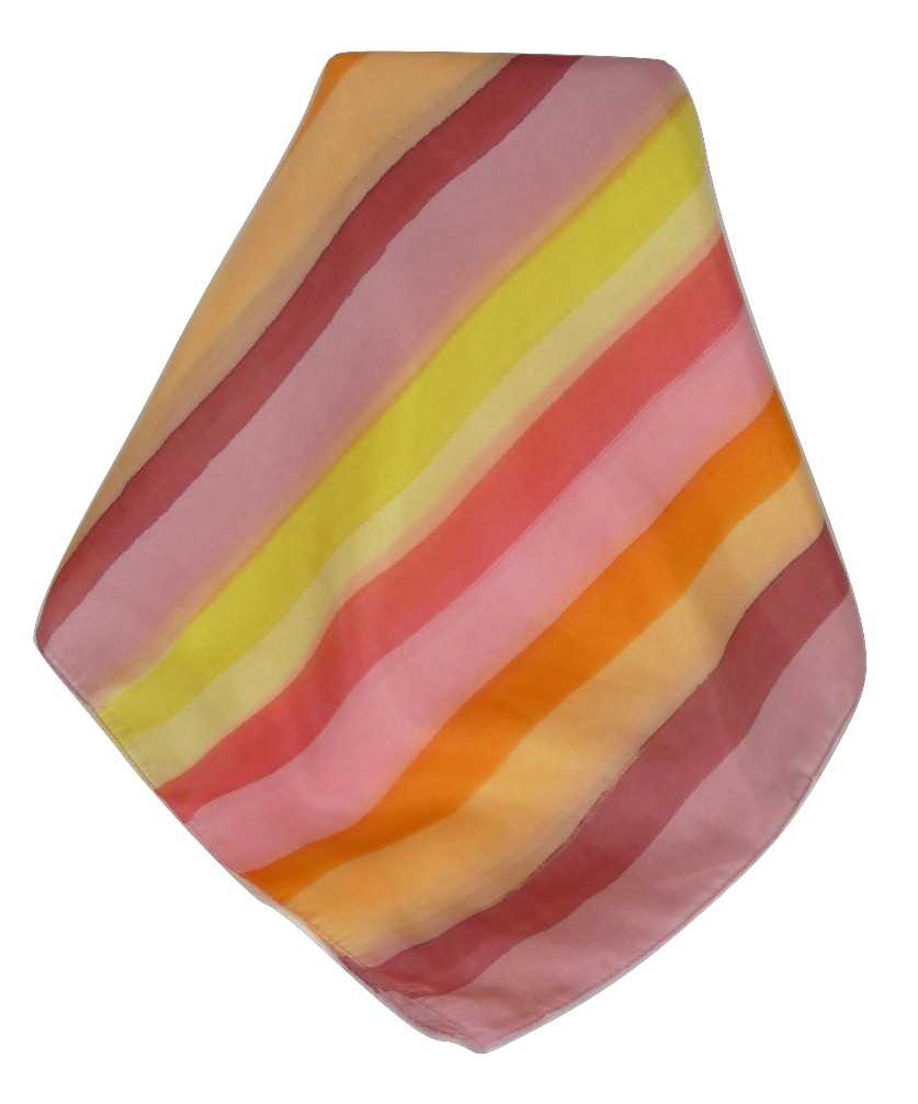 Sciarpa Lunga di Seta di Gelso Classic Rainbow Kara da Pashmina & Silk