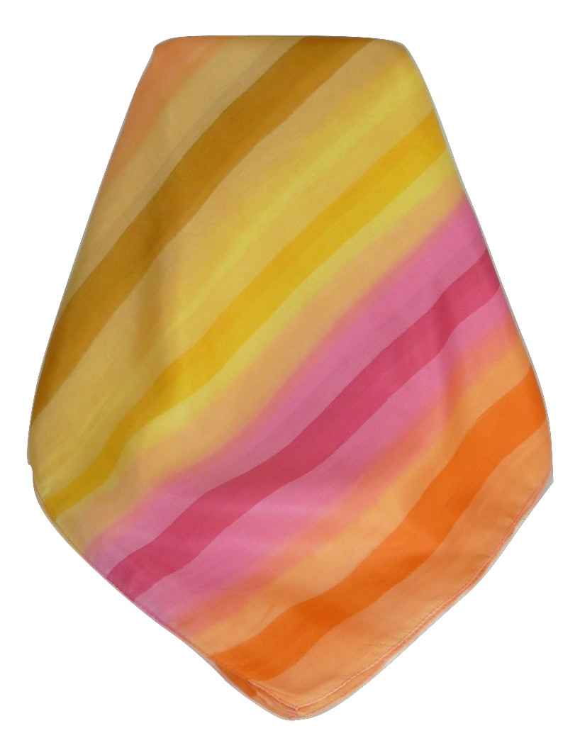 Sciarpa Lunga di Seta di Gelso Classic Rainbow Keer da Pashmina & Silk