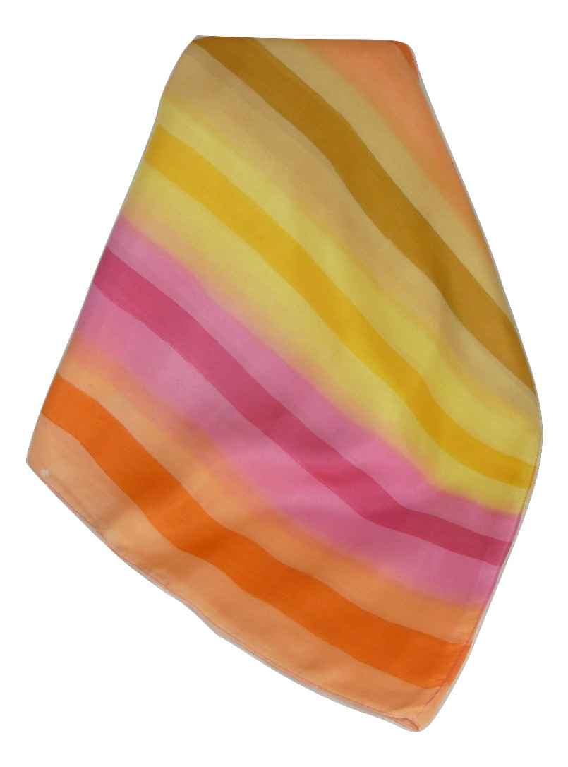 Sciarpa Lunga di Seta di Gelso Classic Rainbow Loke da Pashmina & Silk