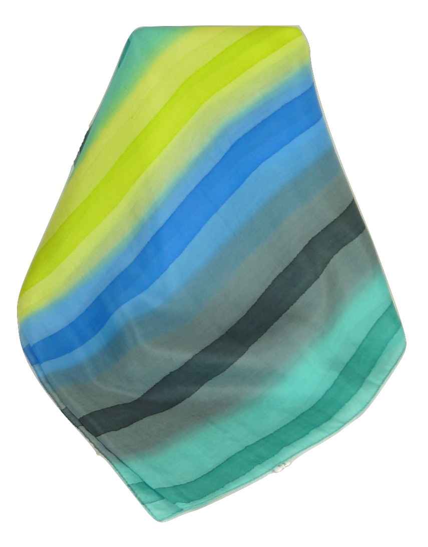 Sciarpa Lunga di Seta di Gelso Classic Rainbow Manju da Pashmina & Silk
